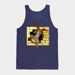 Funny goat Tank Top